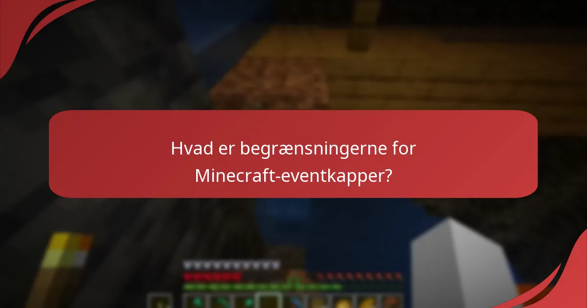 Hvordan bruger man kapper i Minecraft?