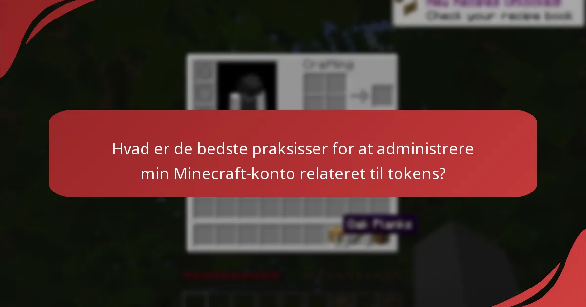 Hvordan kan jeg holde styr på mine indløste Minecraft Marketplace Tokens?