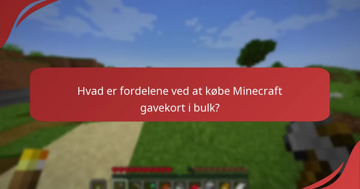 Hvordan opretter man en erhvervskonto til Minecraft gavekort?