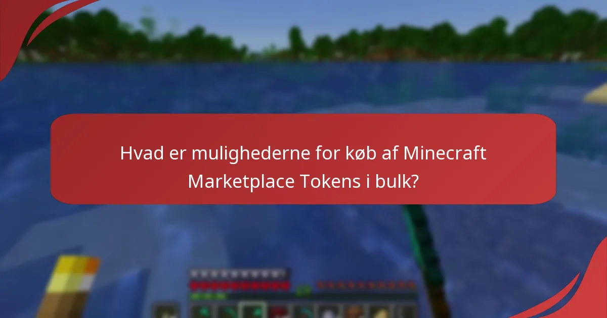 Er der nogen rabatter tilgængelige for Minecraft Marketplace Tokens?