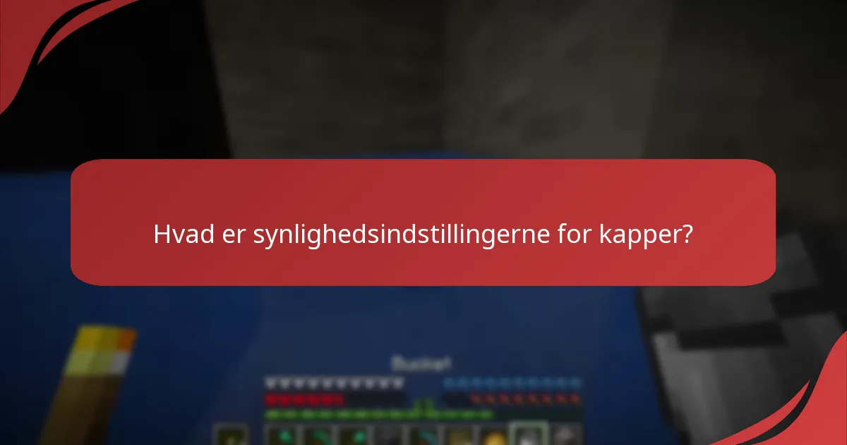 Hvordan kan du tilpasse din Minecraft-kappe?