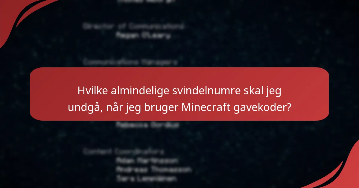 Hvad er konsekvenserne af at dele Minecraft gavekoder?