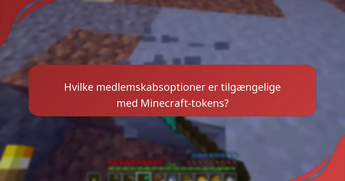 Hvordan kan Minecraft-tokens bruges til abonnementer?